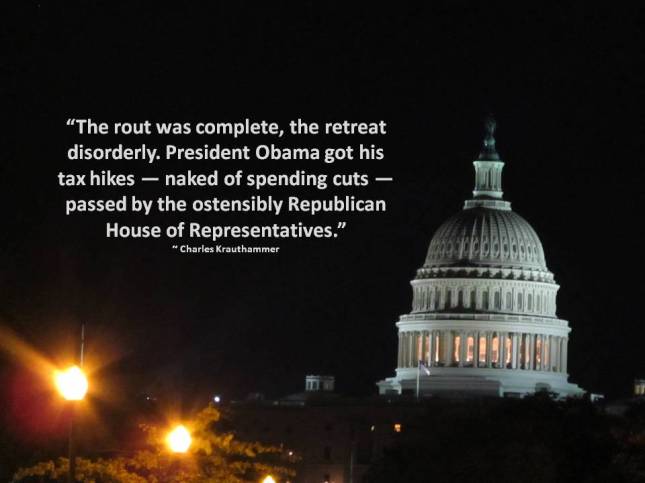 The rout was complete, the retreat