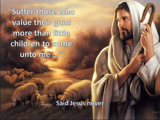 Suffer those who value their guns more