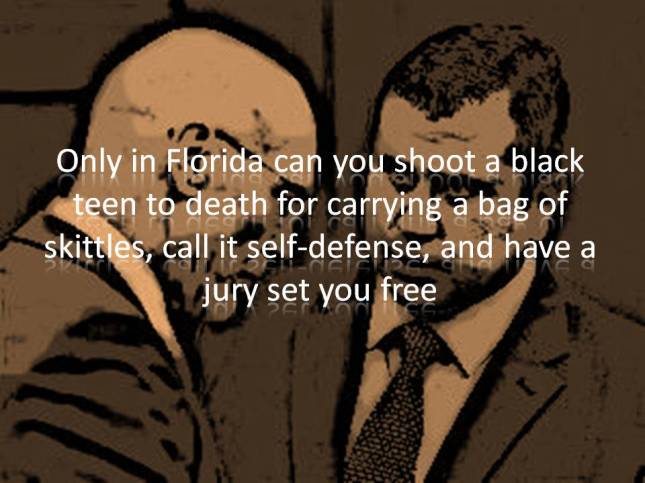 Only in Florida can you shoot a black
